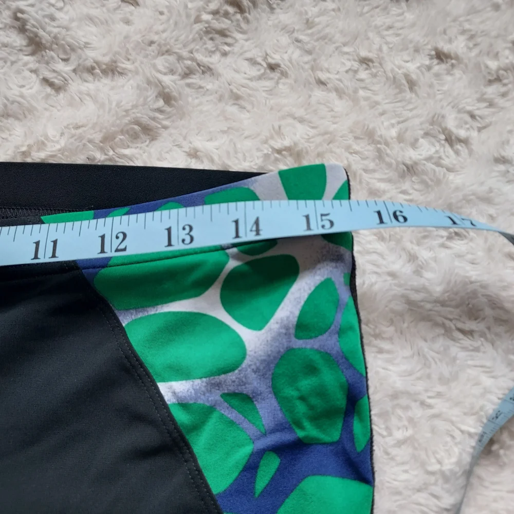 Arena Men’s Carbonite Jammers Black with Green Design Panels Competiton Swim